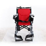 互邦电动轮椅车HBLD1-B双控锂电池家用老人轻便折叠代步车