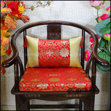 高档中式沙发坐垫抱枕腰枕红木椅垫加厚海绵座垫椅垫定做靠垫套装