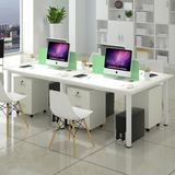 床上台式电脑桌 简约时尚办公家具厂家用现代DNZ组合组装职员特价