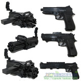 正版Tomy takara多美扭蛋玩具手枪SP05 特别版 内含弹簧子弹 现货