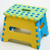 便携式可折叠凳子 家用儿童小板凳矮凳马扎 加厚塑料户外钓鱼凳子