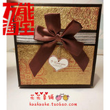 创意促销精美10颗德芙巧克力欧式婚庆喜糖包装盒子批发生日礼物