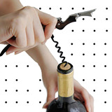 店长推荐3合一多功能便携折叠葡萄红酒软木塞开瓶器专业海马刀