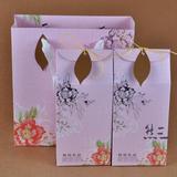 普洱茶散茶盒 土特产包装盒粉色礼盒 精致礼品茶叶收纳包装纸盒