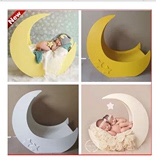 2015新款儿童摄影道具月亮船月亮道具韩式儿童床道具月亮床欧美风