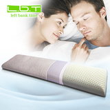 泰国进口纯天然双人乳胶枕头1.5米加长枕情侣夫妻枕头 正品橡胶枕
