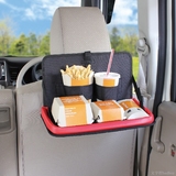 米奇汽车用品餐台餐桌多功能餐盘 可折叠车载创意椅背收纳置物袋