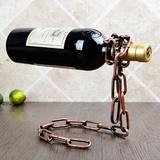 限区包邮欧式红酒架创意葡萄酒架子复古铁艺摆件时尚简约红酒瓶架