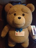 生日礼物ted贱熊美国电影会说话的泰迪熊 正版玩具娃娃抱抱熊毛绒