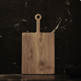 利物因「1号砧板」黑胡桃木餐厅实木托盘/厨房实木案板/披萨板
