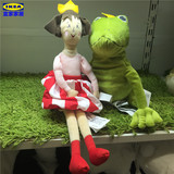 正品IKEA宜家诺吉格公主毛绒玩具小孩子儿童幼儿女生生日礼物玩偶