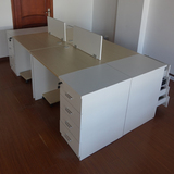 佛山办公家具屏风办公桌组合隔断卡位屏风工作位4人职员位电脑桌