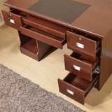电脑桌台式家用1.2米办公桌简易书桌写字台现代简约1.4米办公桌子