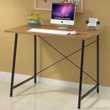 1.2cm简易台式电脑桌1米经济型办公桌80cm写字台60cm木质家用书桌