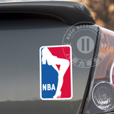 NBA 反光车贴防水贴纸 汽车贴 球队 队标 队徽 盖划痕装饰贴