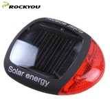 ROCKYOU 太阳能自行车灯尾灯无需电池山地车自行车配件单车装备