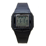 casio卡西欧男款手表数字式运动时尚针扣电子表方形橡胶DB-36-1A