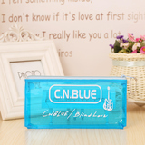 CNBLUE周边官方同款 演唱会应援 韩国明星周边 网格笔袋笔筒