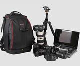 大容量单反数码相机包专业后开防盗户外摄影包双肩背包308