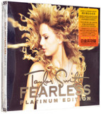 包邮Taylor Swift泰勒斯威夫特专辑Fearless放手去爱白金庆功版