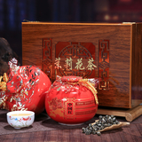 福州茉莉花茶 新茶浓香型茉莉龙珠300g实木礼盒装