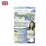 【2件包邮】英国Pregnacare Max孕期营养包(56营养片+28鱼油胶囊)