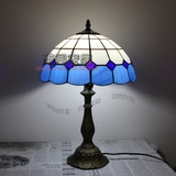 简约现代欧美风格创意玻璃艺术装饰台灯卧室床头灯饰书房学习灯具