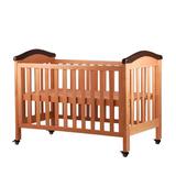 童舟多功能婴儿床榉木无漆欧式儿童床实木游戏床宝宝沙发床