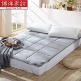 博洋家纺床上用品加厚保暖柔软床褥子舒肤绒竹炭床垫子垫被1.8m床