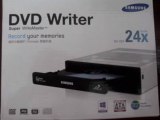 Samsung三星 光碟刻录机DVD-RW光驱 SATA串口电脑光盘驱动器包邮