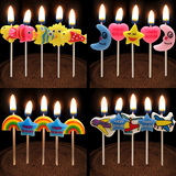 生日蜡烛数字蜡烛儿童创意蛋糕蜡烛生日用品卡通蜡烛