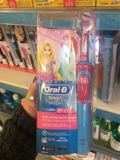 西班牙代购Oral_B卡通儿童专用防水感应式充电电动牙刷3岁以上