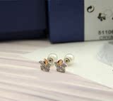 施华洛世奇专柜正品15新款花朵水晶穿孔耳钉耳环联保包邮5110672