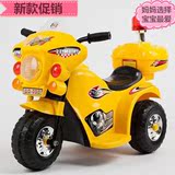 新款儿童电动摩托车儿童电动车三轮车宝宝玩具车可坐童车警车