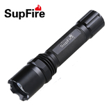 SupFire 神火J6 小型强光手电筒 家用充电 战术防身防狼远射LED