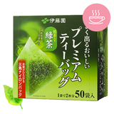 日本直邮代购 伊藤园 特级抹茶入 绿茶 立体三角茶包 50p
