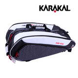 正品英国KARAKAL/卡拉卡尔羽毛球包壁球包大容量运动双肩背网球包
