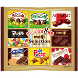 日本代购进口零食meiji明治新年礼物巧克力福袋什锦限量大礼包