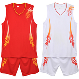 儿童篮球服套装 男童装篮球衣 中小学生比赛队服DIY定制印字印号