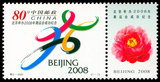 2001-特2 北京申办2008年奥运会成功纪念 邮票 集邮 收藏