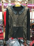 新红莲斯1539-1新款打底衫蕾丝春款大码衬衫女上衣长袖百搭正品