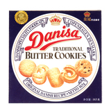 【天猫超市】印尼进口 Danisa皇冠丹麦曲奇饼干163g零食礼盒