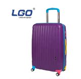 LGO拉杆箱万向轮女密码行李箱男女儿童旅行炫彩箱包22寸26寸30寸