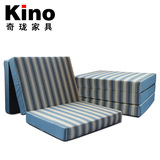 特价包邮多功能宜家日式单人布艺沙发床时尚创意三折折叠沙发床垫