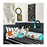 IKEA宜家代购 家居床上用品 图瑞卡被套和枕套 单人床品套件 w1