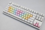 OEM高度 ABS/PBT彩虹侧刻 正刻 机械键盘专用IKBC键帽 彩色 37键
