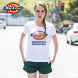 Dickies2015夏季新款情侣装女士经典Logo印花短袖T恤152W30EC04