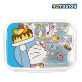 韩国哆啦a梦卡通儿童餐盘宝宝分格304不锈钢碗学生饭盒餐具 包邮