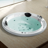 豪华嵌入式大浴缸 亚克力冲浪按摩浴缸 双人高档别墅浴池2.1米