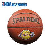 NBA 斯伯丁/Spalding 74-094湖人队徽室内外PU篮球 SBD0052A